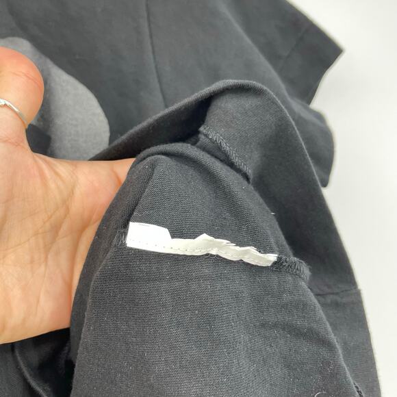 COMME des GARCONS PLAY | Double Hearts Graphic T-Shirt 'Black Black' XS - Picture 8 of 9